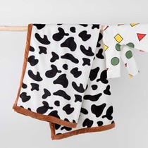 Crayons small new cots Quilts Cows Flannel Blanket Double Face Suede Children Blanket Kindergarten Afternoon Nap Small Quilts
