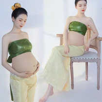 Pregnant women photography clothing new beautiful style maternity dress Art Photo clothing pregnant mommy belly photo photo suit