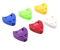 Pole box new guitar paddle bag PICK clip plastic material heart shape