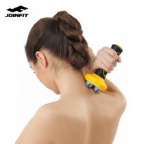 Joinfit hand-held muscle relaxation massage stick fitness fascia stick 360 degree ball exercise training roller stick