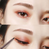Li Jiaqi Eye Line Adhesive Pen waterproof without fainting persistent Inner Eye Line pen New hand beginners pencil-style hard head brown