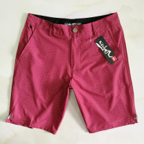 Foreign trade mens quick-drying beach pants classic mens beach pants simple solid color light beach pants for amphibious use