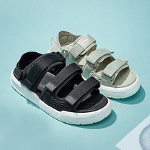 Li ning sandals 2021 summer new men and women velcro couple breathable beach slippers outdoor casual shoes