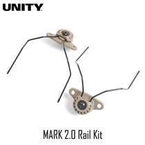 United States Unity Tactical MARK 2 0 Rail Kit Helmet Rail Headphone Stand TW FAST