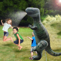 Outdoor lawn water spray inflatable simulation dinosaur childrens park farm water props sprinkle water blowing air play water toys