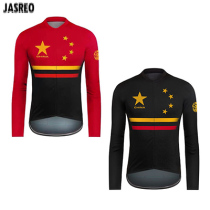 Chinese wind spring and summer long sleeve riding clothes men and womens blouses mountain road bike clothes custom big code catching suede