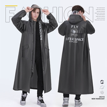 Raincoat mens summer long full body rainstorm electric car single raincoat conjoined outdoor adult waterproof poncho