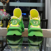 2022 autumn and winter new Y3GZCLSW tide green dad shoes men and women leather sports shoes casual shoes couple shoes