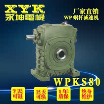 Xima Delta motor motor WPKS WPKA80 reducer Iron shell worm gear worm reducer