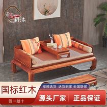 Furniture for the mahogany furniture African pear hedgehoppy sandalhogan bed Solid wood classical living room combination of all-solid wood bedroom