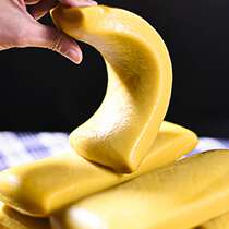 Wenzhou specialty Pingyang yellow rice cake soup rice cake fried rice cake gardenia cake hot pot material 475g * 5