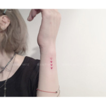 METZ girl heart love waterproof wrist sexy clavicle lasting small fresh tattoo sticker tattoo sticker personality