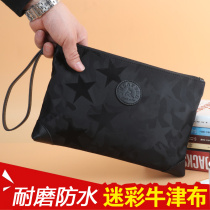 2018 New Handbags Male Canvas Oxford Bub Large Capacity Fashion Nylon Handbag mens envelope Envelope Personality Tide
