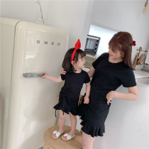 Han Style Hensons Female Furnishing Body with Slim Ocean Summer Clothing Girls Dress Summer 2021 new Korean version of the wave