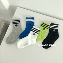 Boys  socks Spring and autumn thin baby childrens tube socks Girls sports socks Big boy boys Korean tide socks