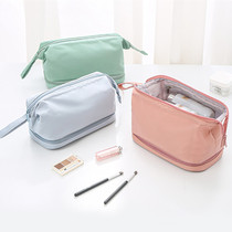 Cosmetics storage bag female portable 2021 New ins lipstick bag wash bag travel Advanced feeling