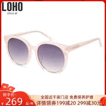LOHO male and female sunglasses Han version Tidal Personality Hollowed-out Lady Round Face Glasses Fashion Tide People Sunglasses LH0108