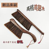 Horse hair brush soft hair long handle brush brush does not fall off household chicken wing dust removal brush broom cleaning bed