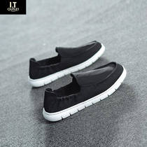 2022 Summer New Men Shoes Slowly Shoes with a Foot Shoes Han - Footwear Cover for Le - fu Shoes and Han - sole Mens Shoes