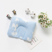 Baby pillow U-shaped pillow 0-1 year old Four Seasons jacquard gauze baby pillow pillow mother and baby products baby