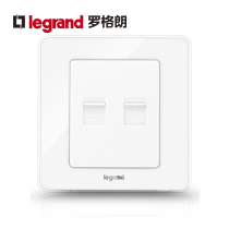 TCL Legrand switch socket Yidian_ice Ying White_telephone computer plug (Super Five)