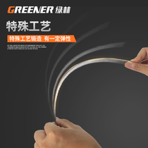 Green forest double-sided hacksaw blade woodworking hand saw blade metal cutting thickness tooth saw blade hacksaw blade large tooth