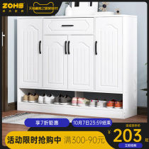 Shoe cabinet home door outside large capacity cabinet locker home door porch cabinet simple modern new door Hall Cabinet