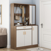 Shoe cabinet porch cabinet home entrance closet large capacity entry with hanger integrated multifunctional door Hall Cabinet