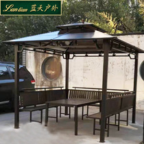 Outdoor awning Pavilion tent courtyard garden terrace outdoor park pergola leisure pavilion canopy shelter