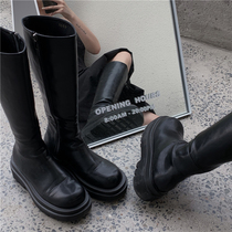 WALKINDARK] Joker Knights Boots High Tube 2020 Winter New Skinny Leg Increased Slim Boots