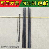 Decoration and decoration screen partition purple bamboo pole courtyard indoor frame flower fence fence small bamboo thin bamboo pole