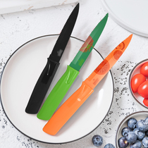 Swiss single KR multifunctional bread knife tomato knife stainless steel wave blade household serrated extended fruit knife