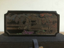 Huizhou ancient law special ornamental old ink Doucai Si Ink Ink ingot ink block Four treasures of Wenfang