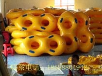 Inflatable single double adult lovers men and women thickened inflatable eight-word swim ring parent-child eco-friendly swim ring