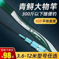 Wuhan Spring Water Wave Spike Large Things Fish Rod Super Light Super Hard Fish Rod 19 Tune Lake Bank Black Pit Giant Fishing Hand Rod Suit