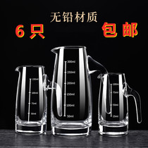 Thickened wine divider white wine goblet restaurant small wine set set male Cup decanter 100ml