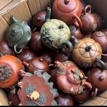 中国宜興紫砂壷 全手工老壼 普品文革早期50年代 本物保証 早期1970宜興原礦手工紫砂‧台灣實名認證賣家．國工藝美術大師范紅仙制