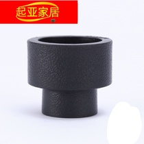 PE variable diameter direct water pipe fittings Hot melt reducer black pipe conversion size head 90 to 50 110 to 63