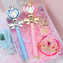 Princess Bharara little magic Fairy Magic wand glowing luminous girl June 1 Childrens Day Fairy Wand toy gift