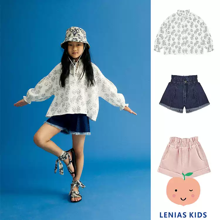 lenias LN家The New Society22SS春夏新衬衫牛仔短裤两色选