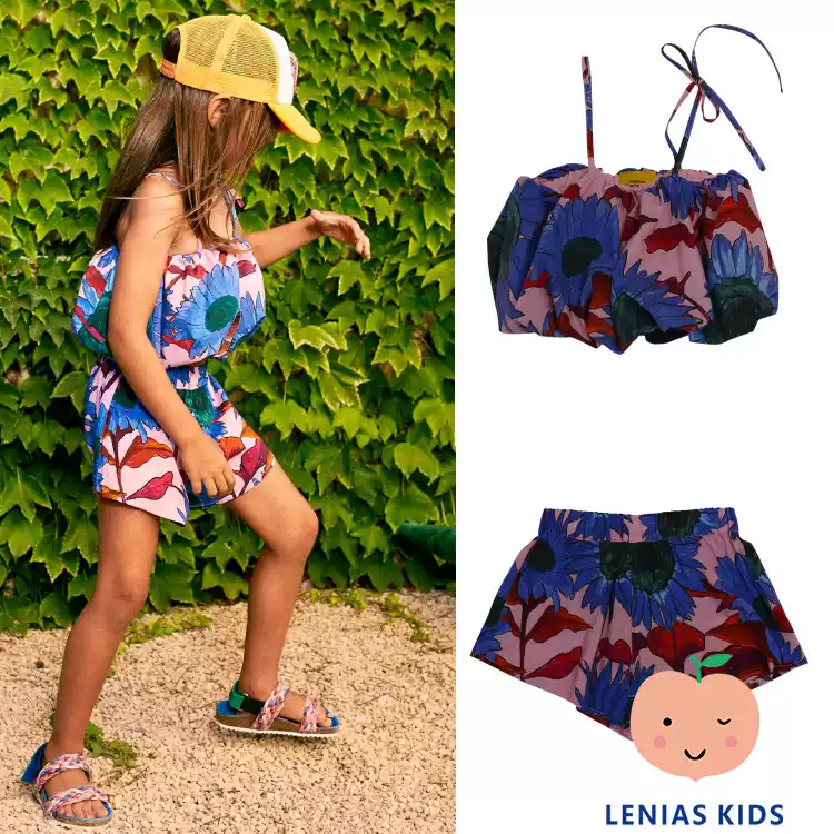 lenias LN家 Maison Mangostan22SS春夏 花色泳衣套装