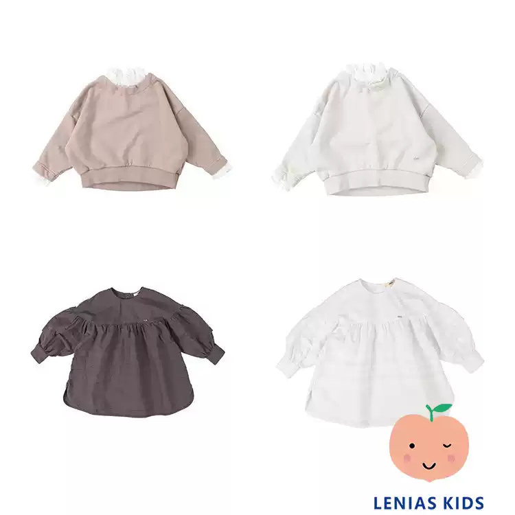 lenias LN家 日本Fith 21AW秋冬 全棉百搭卫衣+衬衫