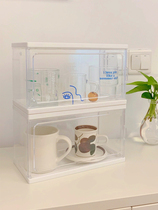Water cup holder home desktop storage disposable tea cup mug coffee cup glass rack rack
