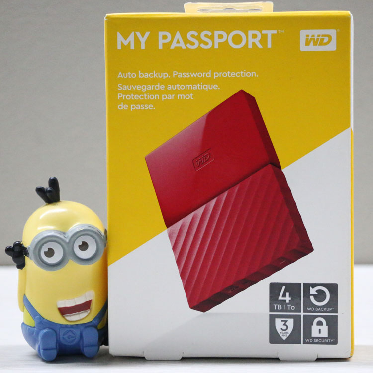 WD Western Data My Passport 4tb Mobile Hard Disk Western 4T 2.5 inch Hard Disk Shunfeng