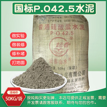 Cement Ordinary Portland po42 5 University Experiment 425 Landscape Repair Vulnerability Quick Dry Decoration 50kg Bag