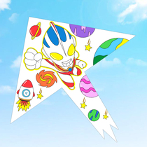 2022 new Altman kite children's special breeze easy to fly handmade diy material bag net red three-dimensional small