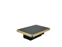 US switch housing with aluminum frame tempered glass panel