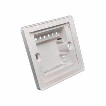 Type 86 touch switch housing kit PC flame retardant housing 7-hole wiring hole tempered glass panel interior
