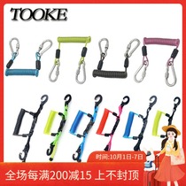 TOOKE camera diving shell waterproof shell safe quick release connection buckle spring rope lost rope wire wire PU
