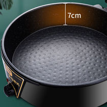 East Rhombus Ramp Up Electric Pie Pan deepens home double sided heating frying machine pancake Electromechanical Cake Stall Cake Machine Branded Cake